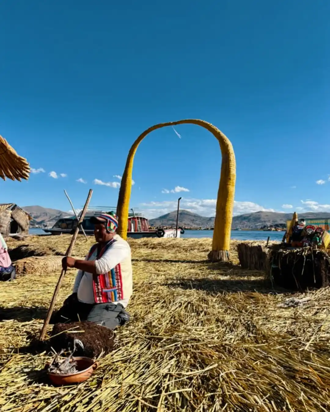 The Remote Uros Titino Islands